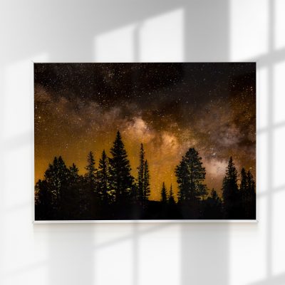 Milky Way, Night Sky, Stars, Galaxy, Colorado, Rocky Mountains, Astrophotography, Fine Art Print, Wall Decor () 1/1