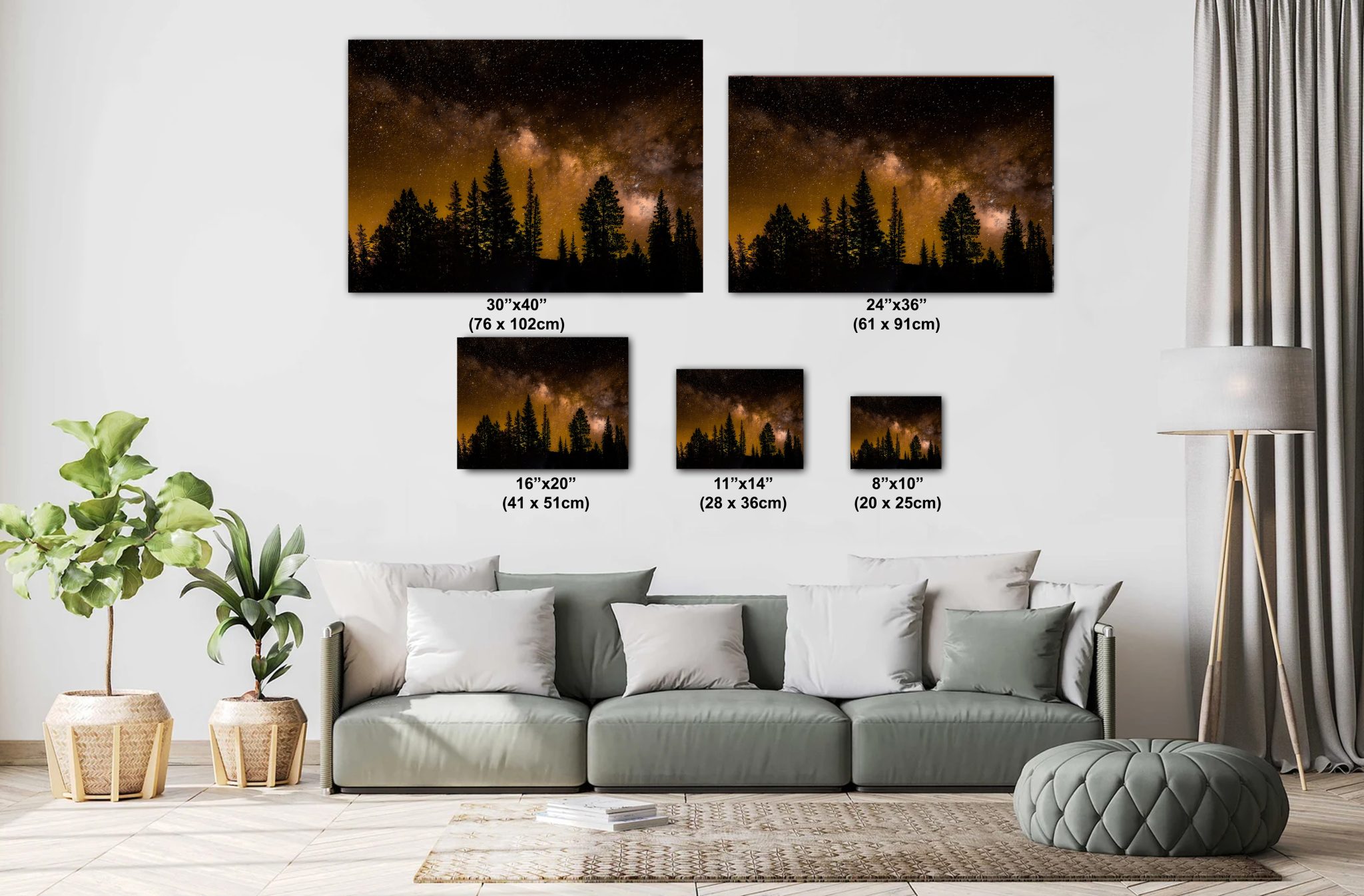 Milky Way, Night Sky, Stars, Galaxy, Colorado, Rocky Mountains, Astrophotography, Fine Art Print, Wall Decor () 1/1 - Image 3